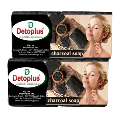 Charcoal Soap - 4X125 gm