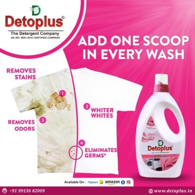 Detergent Liquid D+ Power 5 Ltr